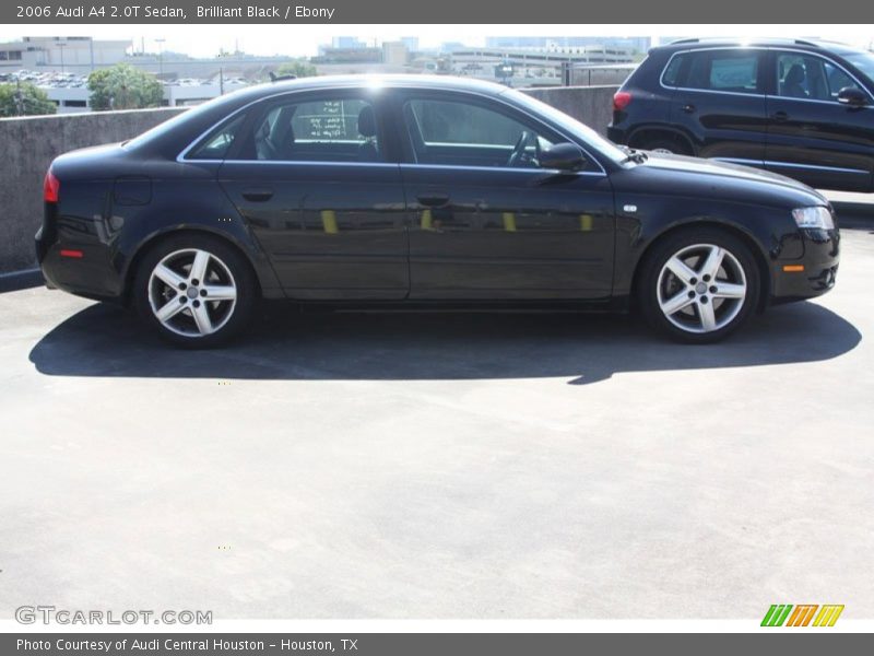 Brilliant Black / Ebony 2006 Audi A4 2.0T Sedan