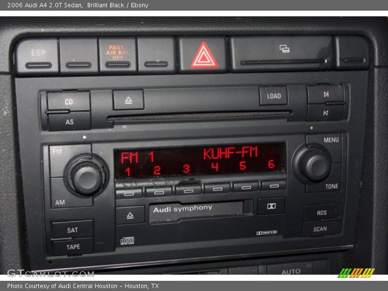 Brilliant Black / Ebony 2006 Audi A4 2.0T Sedan