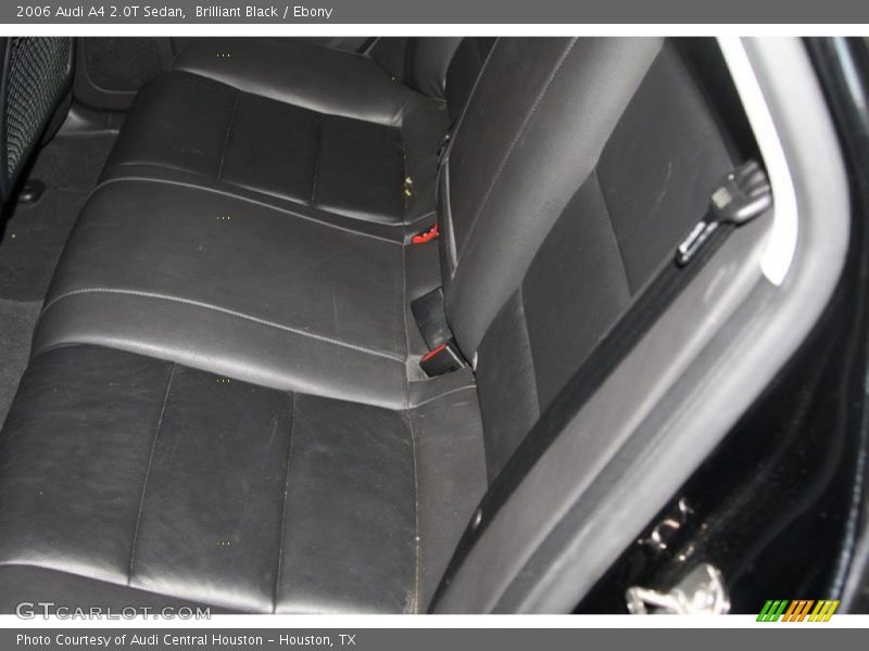 Brilliant Black / Ebony 2006 Audi A4 2.0T Sedan