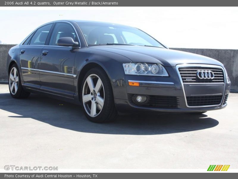 Oyster Grey Metallic / Black/Amaretto 2006 Audi A8 4.2 quattro