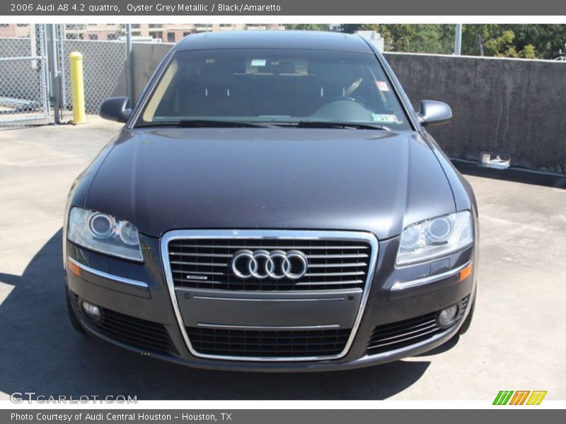 Oyster Grey Metallic / Black/Amaretto 2006 Audi A8 4.2 quattro