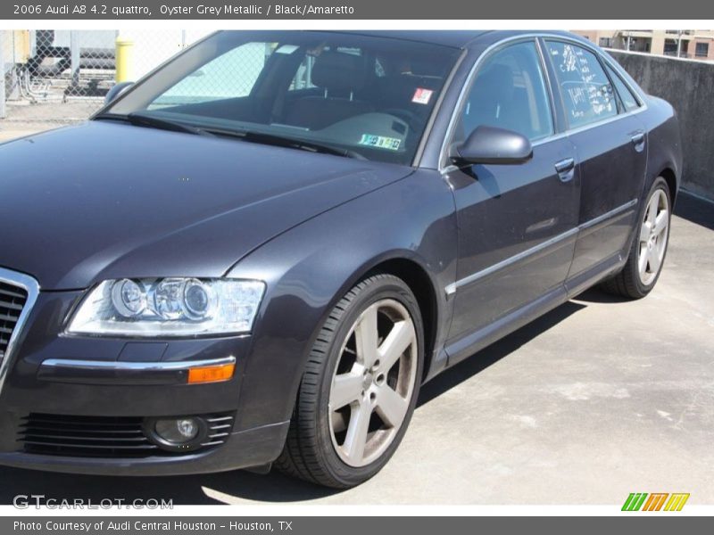 Oyster Grey Metallic / Black/Amaretto 2006 Audi A8 4.2 quattro
