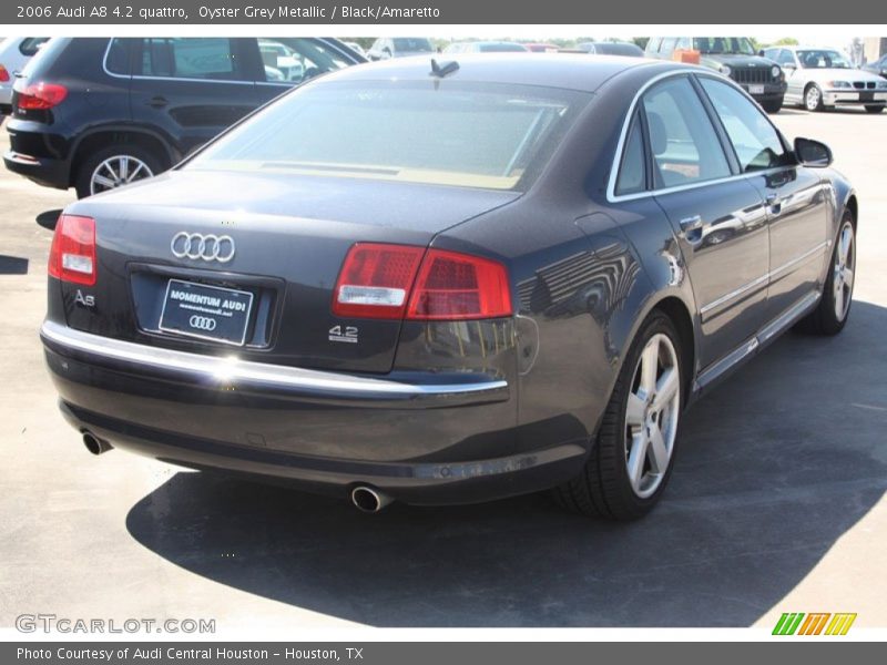 Oyster Grey Metallic / Black/Amaretto 2006 Audi A8 4.2 quattro