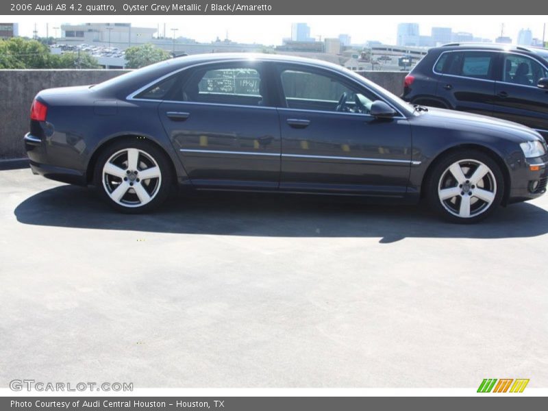 Oyster Grey Metallic / Black/Amaretto 2006 Audi A8 4.2 quattro