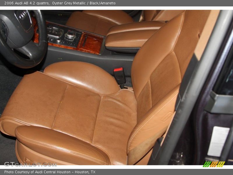 Oyster Grey Metallic / Black/Amaretto 2006 Audi A8 4.2 quattro