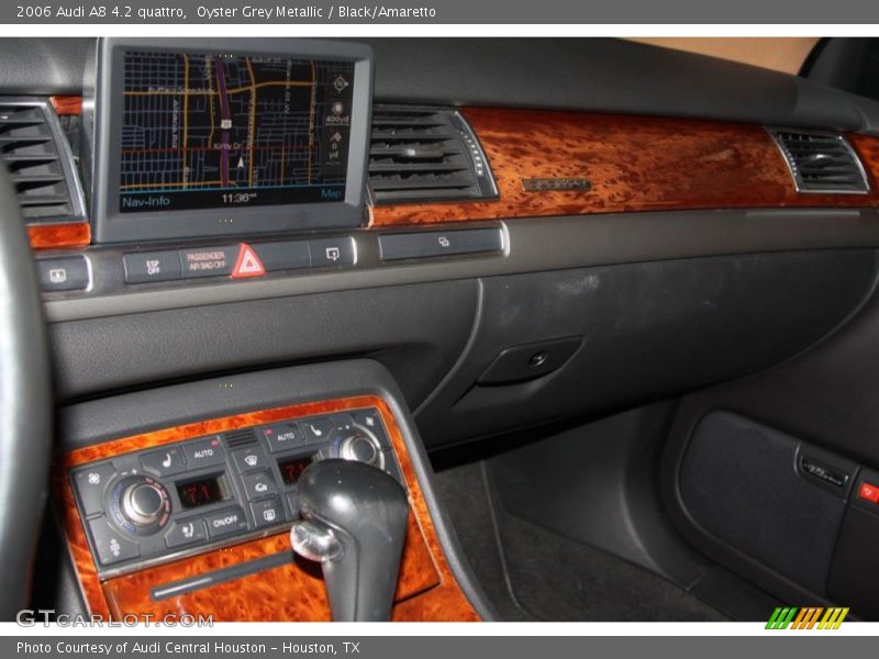 Oyster Grey Metallic / Black/Amaretto 2006 Audi A8 4.2 quattro