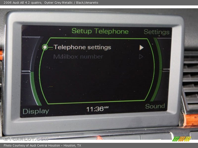 Oyster Grey Metallic / Black/Amaretto 2006 Audi A8 4.2 quattro