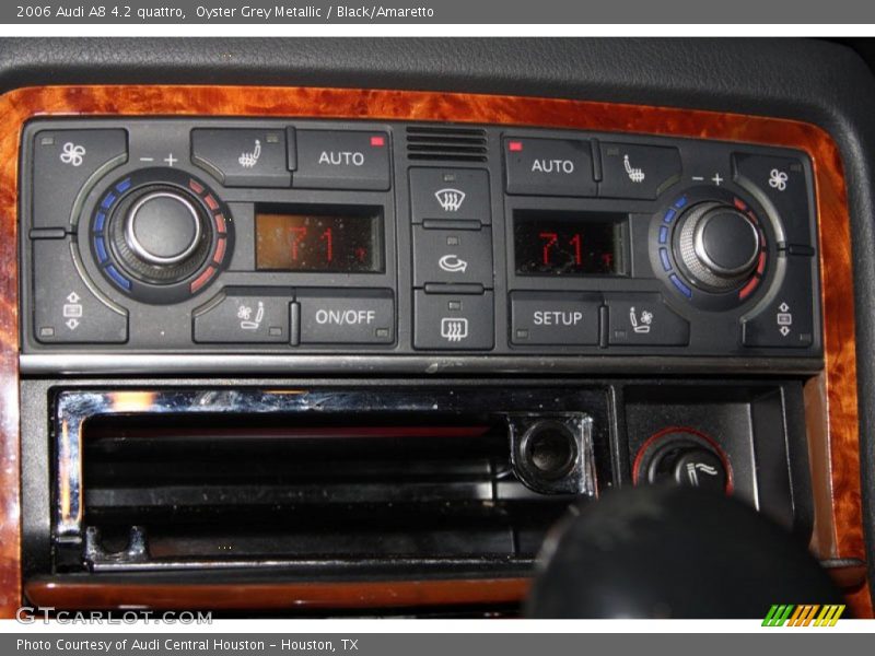 Oyster Grey Metallic / Black/Amaretto 2006 Audi A8 4.2 quattro