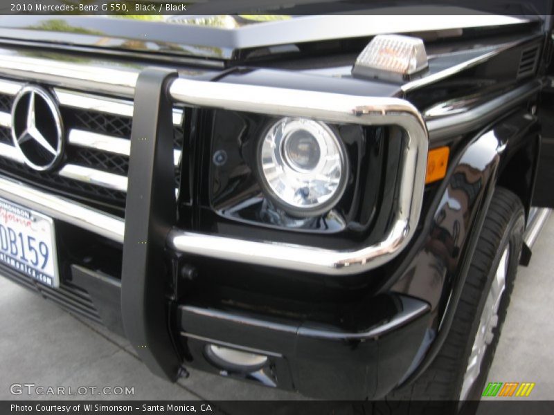 Black / Black 2010 Mercedes-Benz G 550