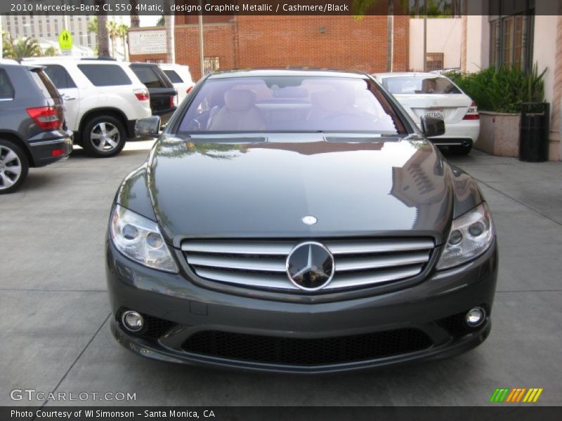 designo Graphite Metallic / Cashmere/Black 2010 Mercedes-Benz CL 550 4Matic