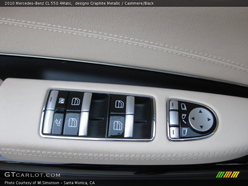Controls of 2010 CL 550 4Matic