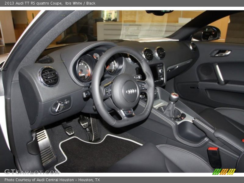 Black Interior - 2013 TT RS quattro Coupe 