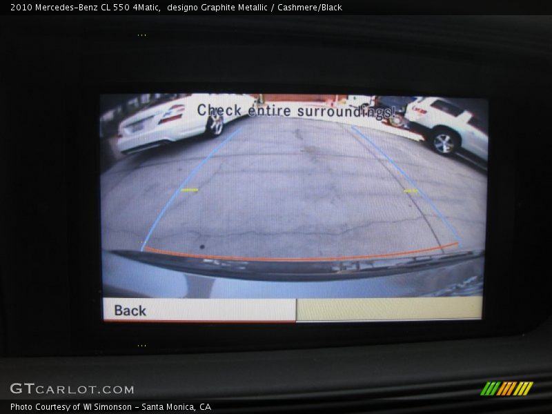 designo Graphite Metallic / Cashmere/Black 2010 Mercedes-Benz CL 550 4Matic