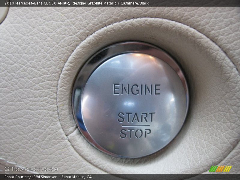 Controls of 2010 CL 550 4Matic