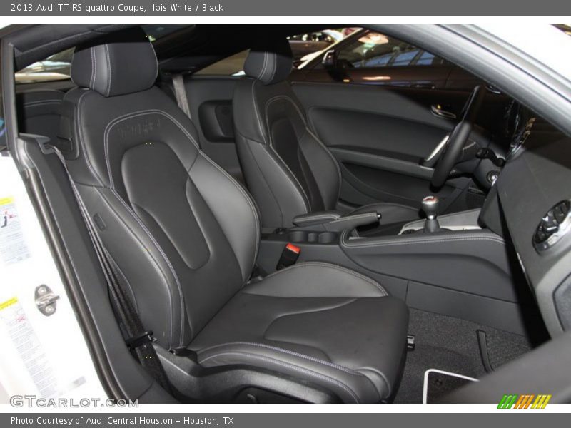  2013 TT RS quattro Coupe Black Interior