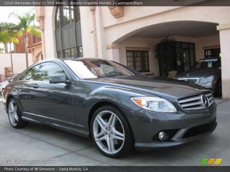  2010 CL 550 4Matic designo Graphite Metallic