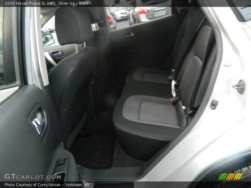 Silver Ice / Black 2009 Nissan Rogue SL AWD