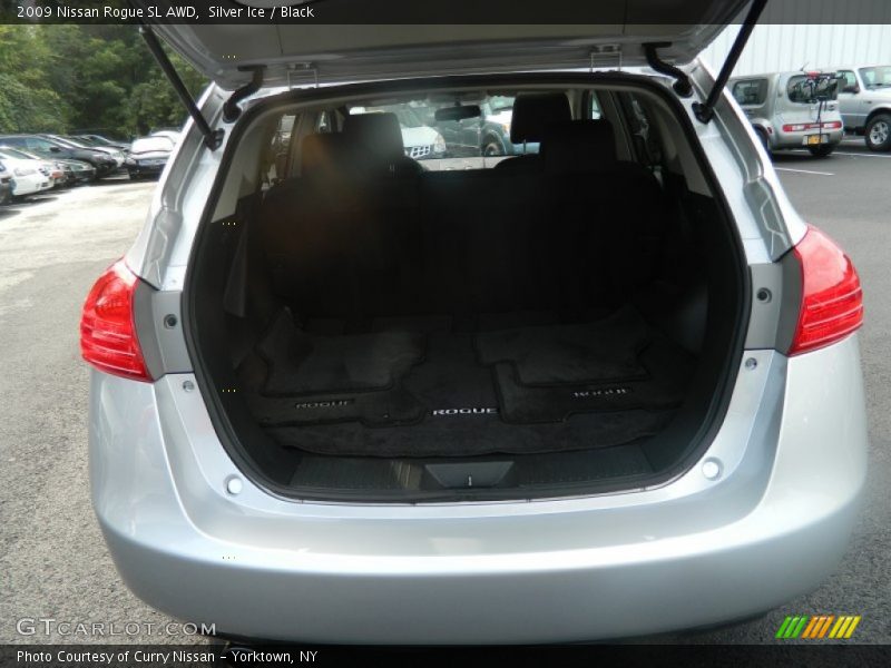 Silver Ice / Black 2009 Nissan Rogue SL AWD