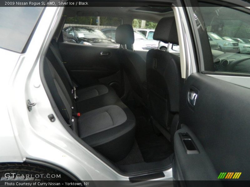 Silver Ice / Black 2009 Nissan Rogue SL AWD