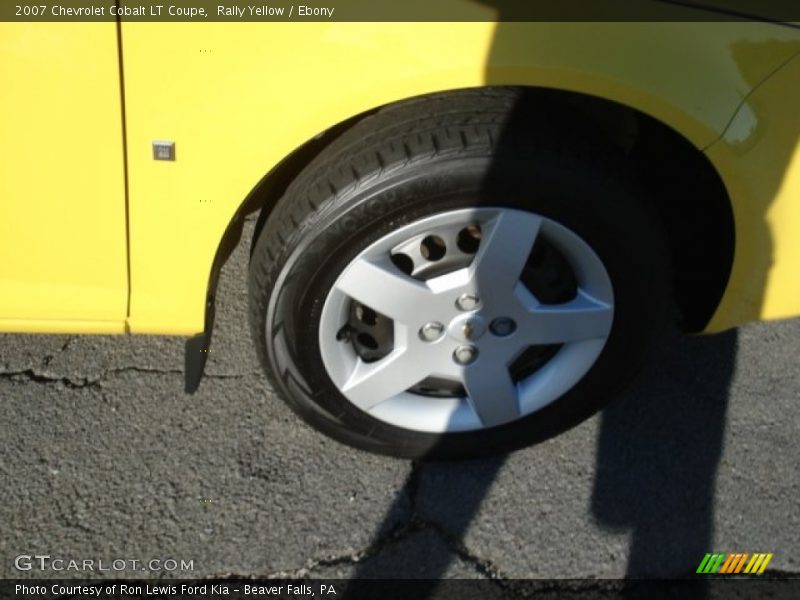 Rally Yellow / Ebony 2007 Chevrolet Cobalt LT Coupe