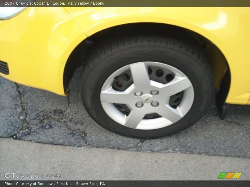 Rally Yellow / Ebony 2007 Chevrolet Cobalt LT Coupe