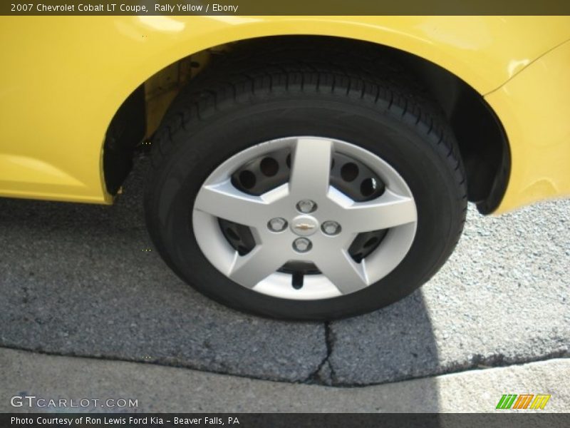 Rally Yellow / Ebony 2007 Chevrolet Cobalt LT Coupe