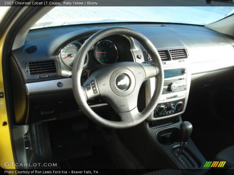 Rally Yellow / Ebony 2007 Chevrolet Cobalt LT Coupe