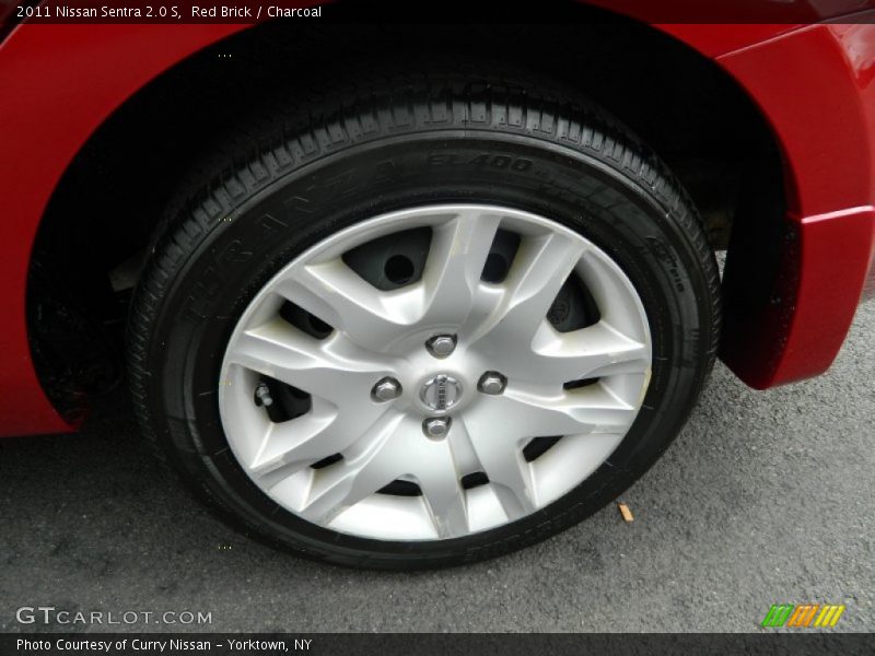 Red Brick / Charcoal 2011 Nissan Sentra 2.0 S