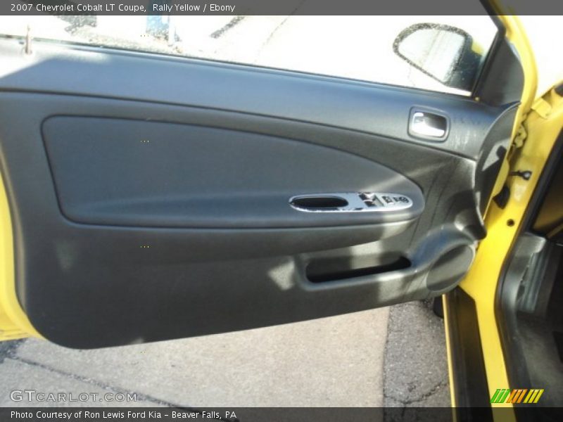 Rally Yellow / Ebony 2007 Chevrolet Cobalt LT Coupe
