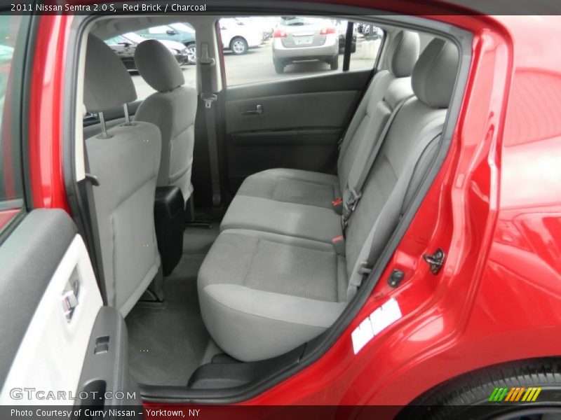 Red Brick / Charcoal 2011 Nissan Sentra 2.0 S