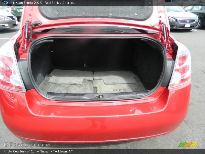 Red Brick / Charcoal 2011 Nissan Sentra 2.0 S