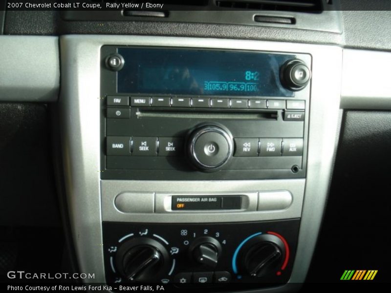 Rally Yellow / Ebony 2007 Chevrolet Cobalt LT Coupe
