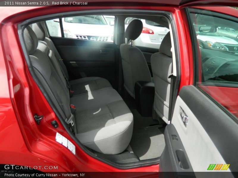Red Brick / Charcoal 2011 Nissan Sentra 2.0 S