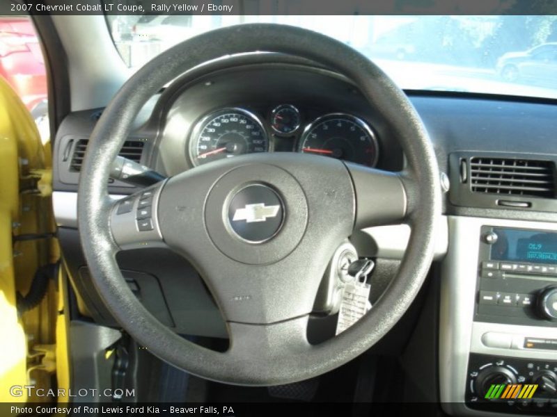 Rally Yellow / Ebony 2007 Chevrolet Cobalt LT Coupe