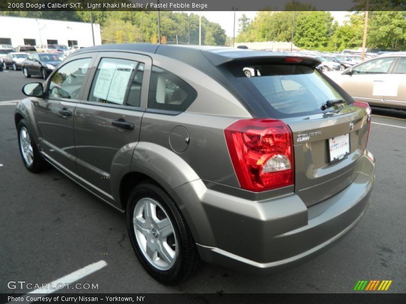 Light Khaki Metallic / Pastel Pebble Beige 2008 Dodge Caliber SXT