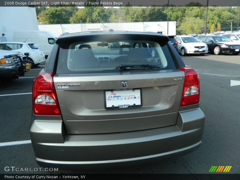 Light Khaki Metallic / Pastel Pebble Beige 2008 Dodge Caliber SXT