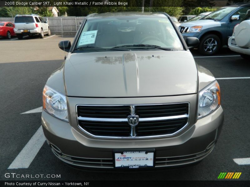 Light Khaki Metallic / Pastel Pebble Beige 2008 Dodge Caliber SXT