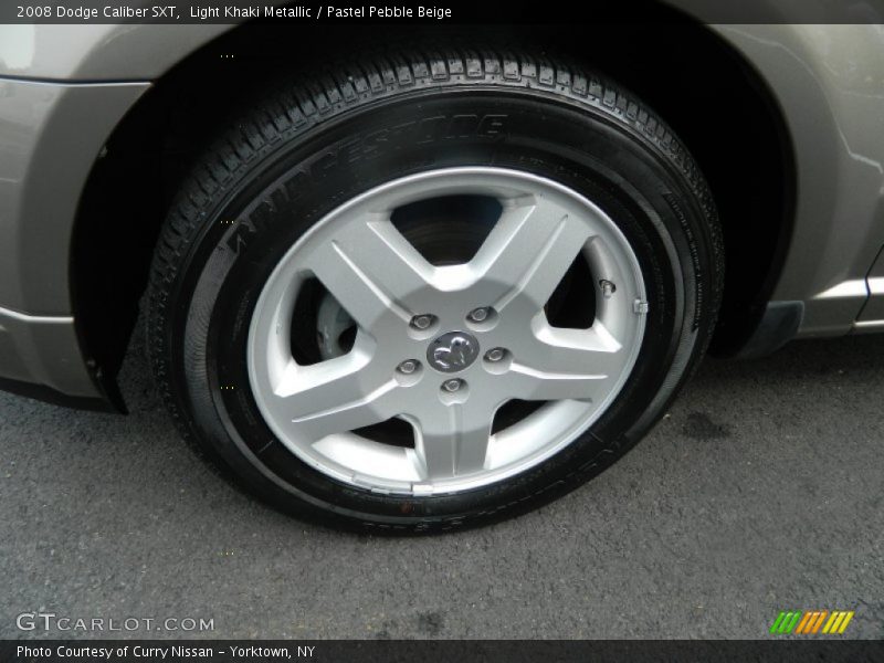 Light Khaki Metallic / Pastel Pebble Beige 2008 Dodge Caliber SXT