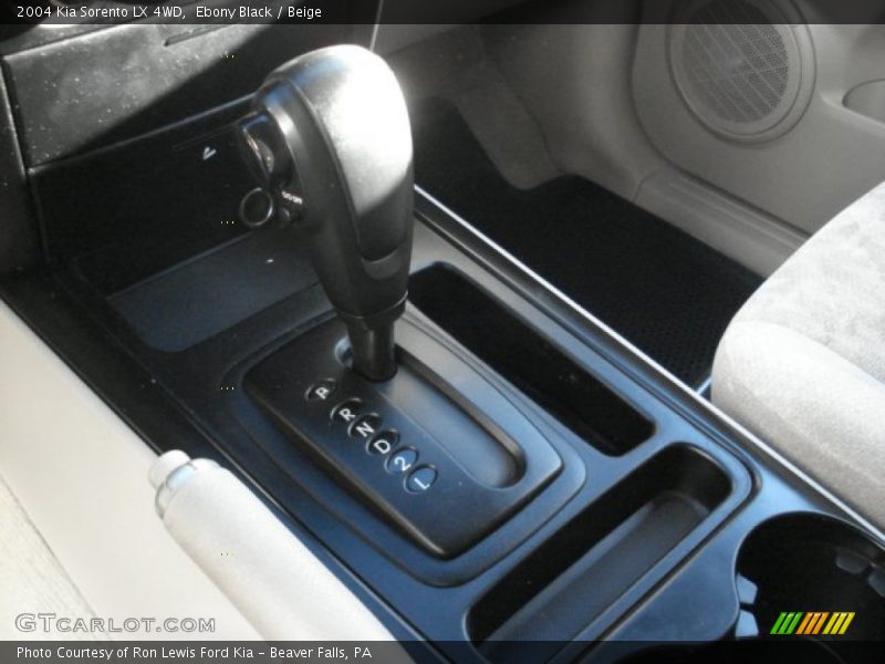 Ebony Black / Beige 2004 Kia Sorento LX 4WD