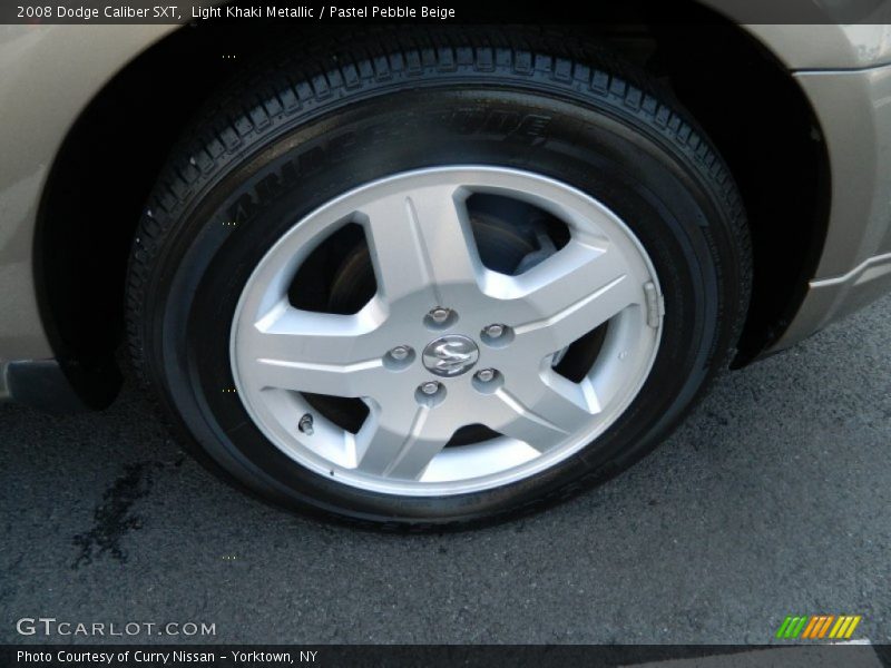 Light Khaki Metallic / Pastel Pebble Beige 2008 Dodge Caliber SXT