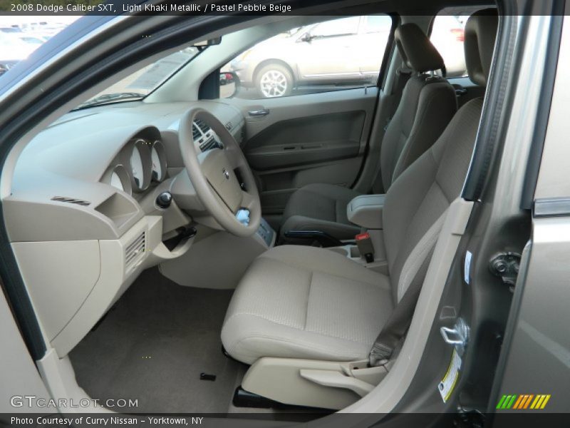 Light Khaki Metallic / Pastel Pebble Beige 2008 Dodge Caliber SXT