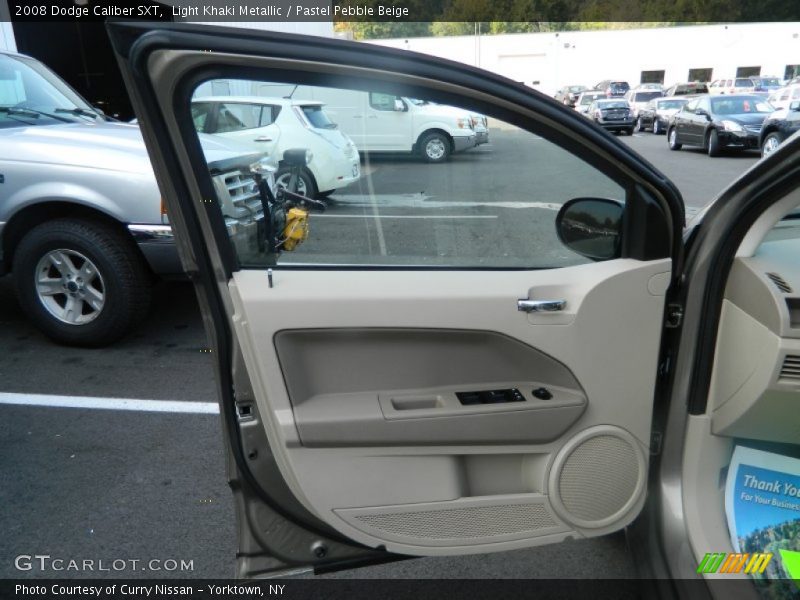 Light Khaki Metallic / Pastel Pebble Beige 2008 Dodge Caliber SXT