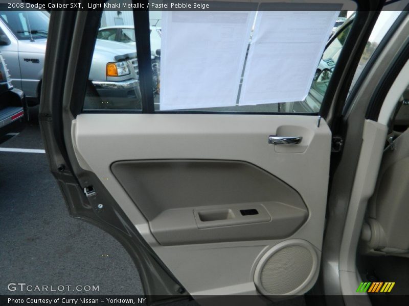 Light Khaki Metallic / Pastel Pebble Beige 2008 Dodge Caliber SXT