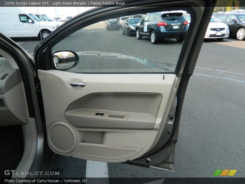 Light Khaki Metallic / Pastel Pebble Beige 2008 Dodge Caliber SXT
