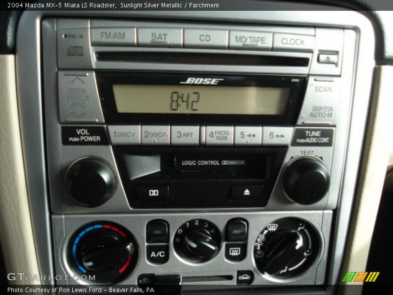 Controls of 2004 MX-5 Miata LS Roadster