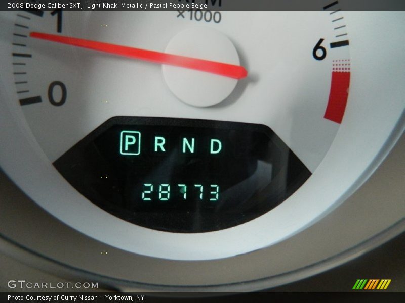 Light Khaki Metallic / Pastel Pebble Beige 2008 Dodge Caliber SXT