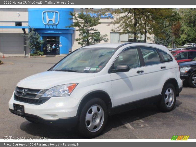 Taffeta White / Gray 2010 Honda CR-V LX AWD
