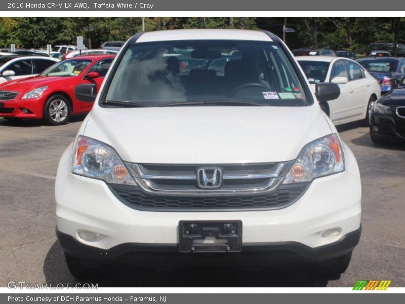 Taffeta White / Gray 2010 Honda CR-V LX AWD