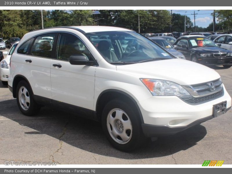 Taffeta White / Gray 2010 Honda CR-V LX AWD
