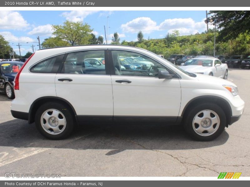 Taffeta White / Gray 2010 Honda CR-V LX AWD